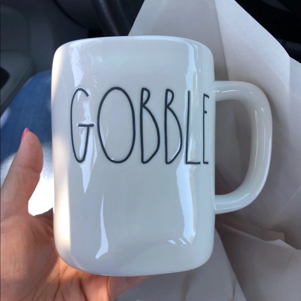 Rae Dunn thanksgiving gobble mug